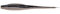 ZECK - Angelköder, Kunstköder, Gummifisch - BA Shaky Stick | 8cm - Dark Goby | 9 STK.
