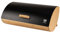 KARL HAUSMANN Brotkasten mit Deckel - Schwarz Brotbox Klein aus Holz - Bread Box - Brotaufbewahrung - Brotkästen - Brot Aufbewahrungsbox - Brotbehälter - Brotkorb - Brotaufbewahrungsbox - Brotkiste