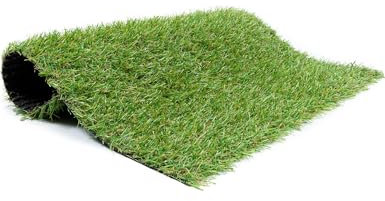 e-floor Grün Kunstrasenteppich | 200x500 | Cinderella | Kunstrasen | Rollrasen | Balkonteppich | Gartenteppich | Terrasseteppich | Grasmatte | Rasenteppich für Balkon, Terrasse, Garten mit Meterware