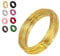 18 Gauge Aluminum Craft Wire, 1mm 150 Ft/45m Gold Bendable Metal Wire for Floral Making, Sculpting, Jewelry, Binding, Flower Wreath and Xmas Wreath