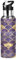 Éventails À Motifs Japonais Vintage Violet Bouteille d'eau Isotherme avec Paille en Acier Inoxydable Gourde, Sans BPA Gourdes Eau pour Enfant Sport Randonnée École Bureau (600ml/1L)