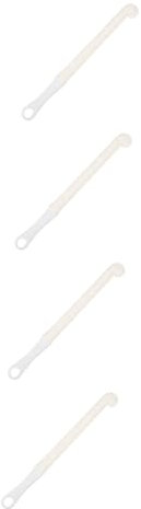 SEWOART 4pcs Long Handled Bottle Brush Decanter Cleaning Brush Soft Bristles for Glasses