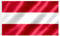 Österreich Flagge 90x150 cm Österreichisch Fahne mit Messing-Ösen für Sportveranstaltungen, Partys, Paraden Draußen Deko
