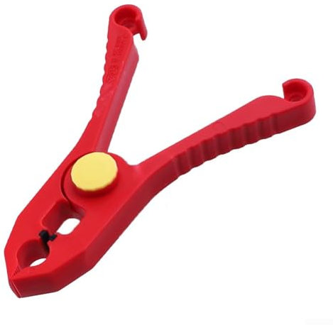 Verwalten Sie Ihre Kabel effizient mit einer 12,7 cm isolierten Kunststoff-Federklemme