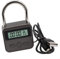 Bulevisiter Verrou de temps intelligent, verrouillage du temps rechargeable par USB, verrouillage électronique intelligent, cadenas minuteur multifonction, verrouillage intelligent avec écran LCD