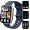 Reloj Inteligente Hombre Mujer Konitee, Smartwatch con Llamadas Bluetooth, 1.83 Pulsera Actividad con Whatsapp Mensajes, 110+ Modos Deportivo, SpO2/Sueño/Pulsómetro, Impermeable IP68 para iOS/Android