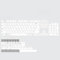 FKRTQIYN KBDiy Retro 143 Keycap Set PBT Matcha KOA Compatible With MOA Style 7u ISO Compatible with Mechanical Keyboards Japanese Korean Russian(MAC Apple Style-EN)