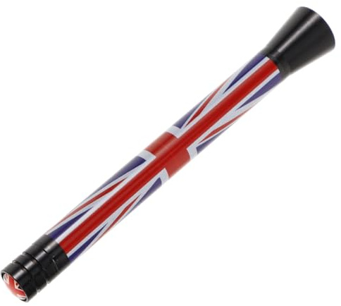 Cabilock Car Roof Antenna Union Jack Mini Flag Signal Replacement 10.7cm Vehicle Radio Antenna for Car and Truck Exterior Accessories