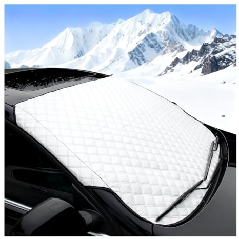 MULPODA Frontscheibenabdeckung, für Smart fortwo/forfour C450 A450 R450 R452 2002-2006 Auto Windschutzscheiben Abdeckung Eisschutzfolie Faltbare Auto Zubehör