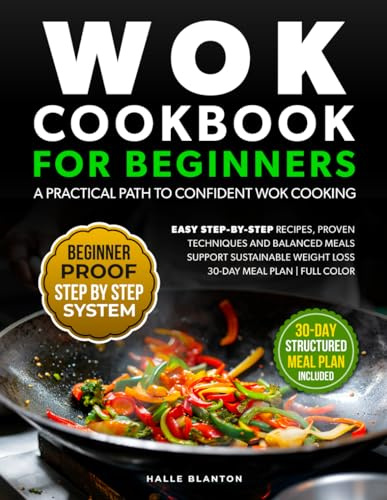 WOK COOKBOOK FOR BEGINNERS A PRACTICAL PATH TO CONFIDENT WOK COOKING