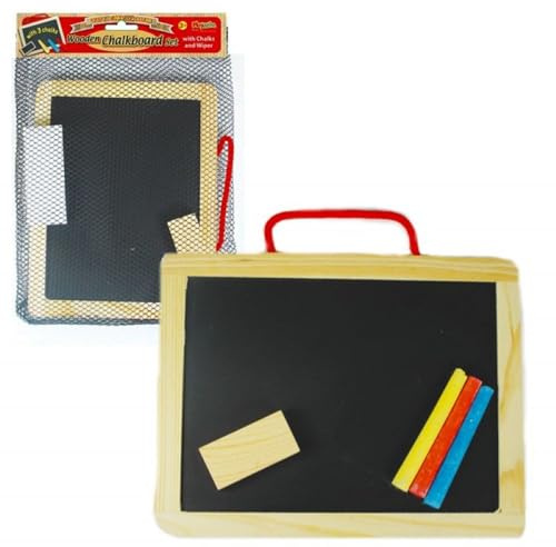 Wooden Chalkboard Set