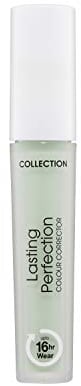 Collection Cosmetics Lasting Perfection Colour Correction Concealer, Reduces Dark Circles and Redness, Green