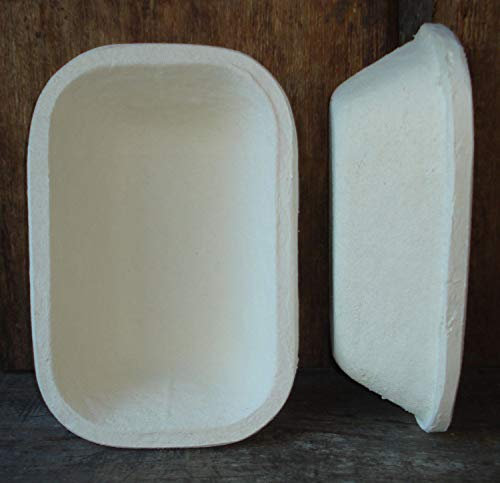 Gärkorb Gärkörbchen Holzschliff für 1 kg Brote lang angled glatt, inkl. Info 'perfekt Brotbacken'