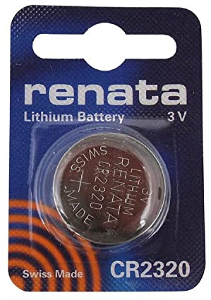 Renata CR2320 Pilas de botón CR 2320 Lithium 150 mAh 3V 1St.