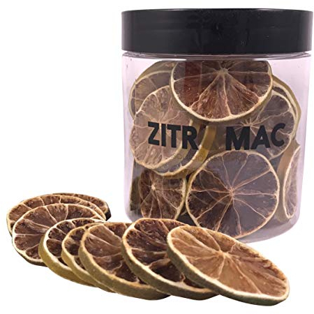 45g Lima Deshidratada para Coctel, Fruta Deshidratada para coctel sin Azúcar Gin, Gintonic, Decoración, Repostería, Navidad, Bebidas - Rodajas de Lima Seca 100% Natural sin Aditivos