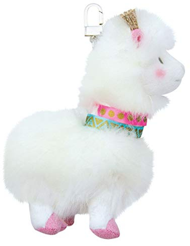 Histoire d'ours - Porte-clés Lama - Blanc - 15 cm - Cadeau Enfant - Je rêve ! - HO2796