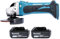 Makita DGA452 18v 115mm LXT Angle Grinder with 2 x 6Ah Batteries