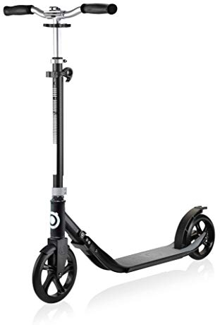 GLOBBER ONE NL 205-180 Duo – Tretroller, 205/180 mm, ABEC 7, höhenverstellbar, Klappmechanismus, grau