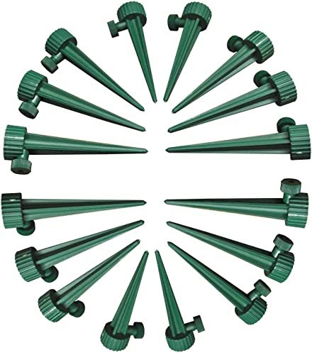 Bottle Irrigation Kit With Tap Adjusted Flow (Pack of 16) Plant Self Watering Dripper