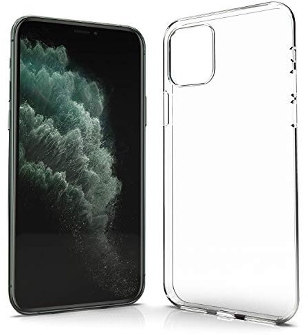 N NEWTOP Cover Compatibile per iPhone 11 PRO, Custodia Morbido TPU Clear Silicone Anti Graffio Trasparente Slim Flessibile Back Case Posteriore Protettiva (per iPhone 11 PRO)