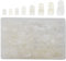 Ruidee 160 Stück Typ R Clip Kabel Nylon Kunststoff Typ R Klemme Nylon Schraubmontage Clip für Draht, Kabel, Kabelkanäle Kit 8 Größen 1/8, 3/16, 1/4, 5/16, 3/8, 1/2, 5/8, 3/4 (RXJ/White)
