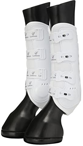 LeMieux Gamaschen Ultramesh Snug Boots Vorderbeine - Weiß - L