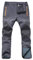 Gash Hao Herren Wasserdicht Winddicht Wanderhosen Ski Hosen Warme Softshellhosen Winter Outdoorhose Snowboardhose Trekkinghose Reißverschluss unten am Bein Hosen (180Grau, 42 W x 36 L)