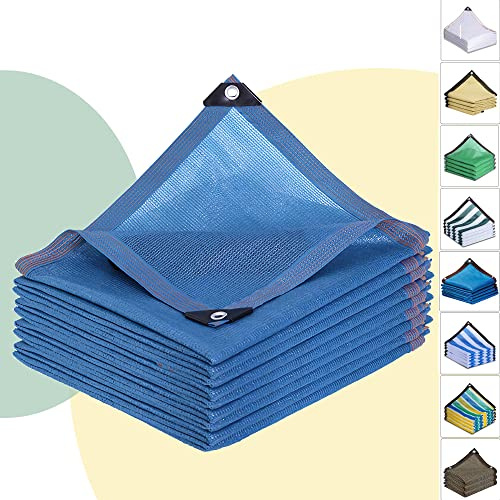 Sonnenschutznetz 2x4m Sonnensegel mit 90% Schattierwirkung Schattennetz Garten UV-Schutznetz Atmungsaktiv Kühlend Balkon netze Windschutznetz Stall