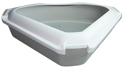 Corner Litter Tray with Hood and Filter