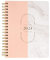 Fringe Studio, 2024 Spiral-Wochenplaner, Aug. 2023 – Dez. 2024, 17 Monate, Papierumschlag, „Good Marble Blush“, 236 Seiten, 24,8 cm x 17,1 cm (844223)