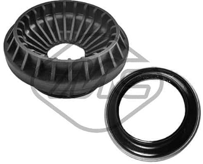 Metalcaucho 49511 Coupelle d'amortisseur inférieur des deux côtés de l'essieu avant