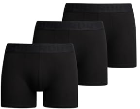 Superdry Herren Boxershorts aus Bio-Baumwolle im 3er-Pack Schwarz S