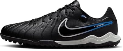 Nike Herren Legend 10 Academy TF Fußballschuhe, Black/Hyper Royal/Chrome, 45