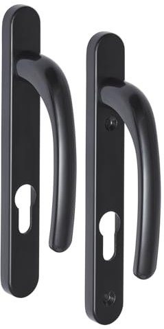 Access Hardware External Black UPVC Door Handles