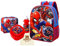 Bundle Bear Spiderman-Rucksack & Spiderman-Lunchbox-Set – Kinder-Lunch-Taschen für Jungen – inklusive Spider-Man-Rucksack, Jungen-Lunch-Tasche, Sportflasche & Sandwich-Behälter