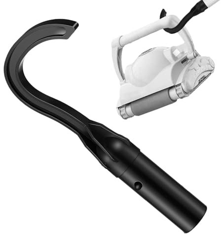 Crochet pour robot nettoyeur de piscine, crochets de piscine pour poteaux | Crochets pour aspirateur sur poteau de piscine,Accessoire de piscine résistant aux fissures pour le nettoyage de piscine ent