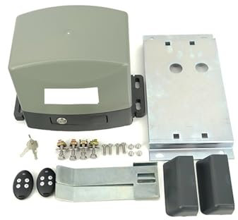 Schiebetoröffner Automatischer Schiebetormotor, Schiebetoröffner, 500 kg, Wechselstrom, 220 V, 110 V, mit Fernbedienung, guter Fabrikpreis Mehrfacher Schutz und Sicherheit(AC220)
