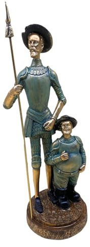 SIGNES GRIMALT Figur Don Quijote und Sancho Panza, blaugrau und braun, Höhe 36 cm