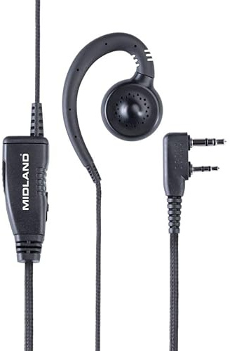 MA29-LK Headset-Mikrofon mit PTT 2-poligem Kenwood. Der weiche C-Ring-Ohrhörer aus Kunststoff bietet Komfort und Eleganz für eine längere Nutzung den ganzen Tag