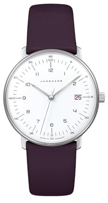 JUNGHANS max Bill Damenuhr Quarz Lila 47/4558.02