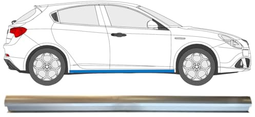 Reparaturblech unterer Schweller für Alfa Romeo Giulietta 2010-2020 / Rechts