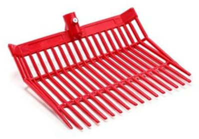 Histeaa Manure Fork Replacement Head, Pitchfork Head, Horse Manure Rake, for Picking Up Manure, Plastic Fork Replacement Head,A