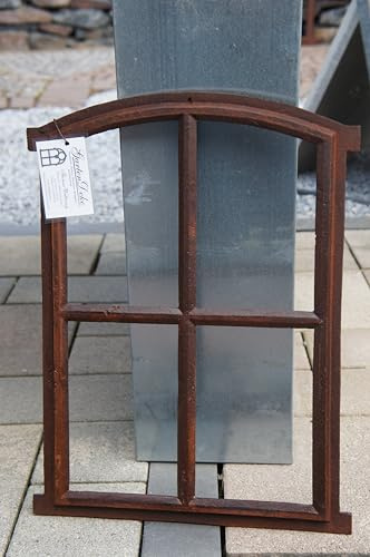 Generisch Wunderschönes Gussfenster Eisenfenster Stallfenster Fenster Antikfenster halbrund.