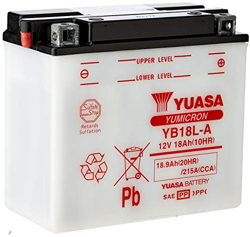 YUASA YB18L-A -Y- BATTERIE offen YB18L-A offen ohne Saeure