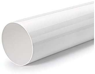 Naber Rohr 150 Rundrohr, lose, 500 mm lang, weiß