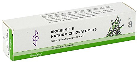 BIOCHEMIE 8 Natrium chloratum D 6 Creme 100 ml