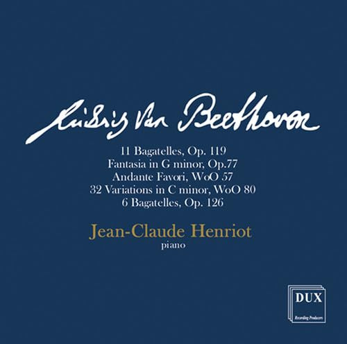 Jean-claude Henriot - Piano Recital