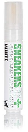 SNEAKERSER Premium Sneaker Midsole Paint Pen/Marker - WHITE 10mm Chisel Tip for Sneakers, Trainers, Shoes and Footwear - SNEAKERS ER