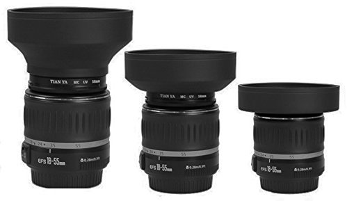 Gummi Sonnenblende 72mm Gegenlichtblende Spiegelreflexkamera DSLR Ø 72 mm