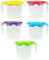 1 x Plastic Jug 1Litre Fridge Door Water Jug - Milk Storage Contanier Pitcher Juice Jugs with Lid (Single)